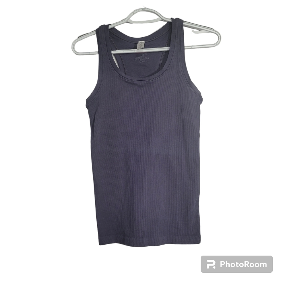 Spanx Ribbed Racer Back Tank Top size S/M